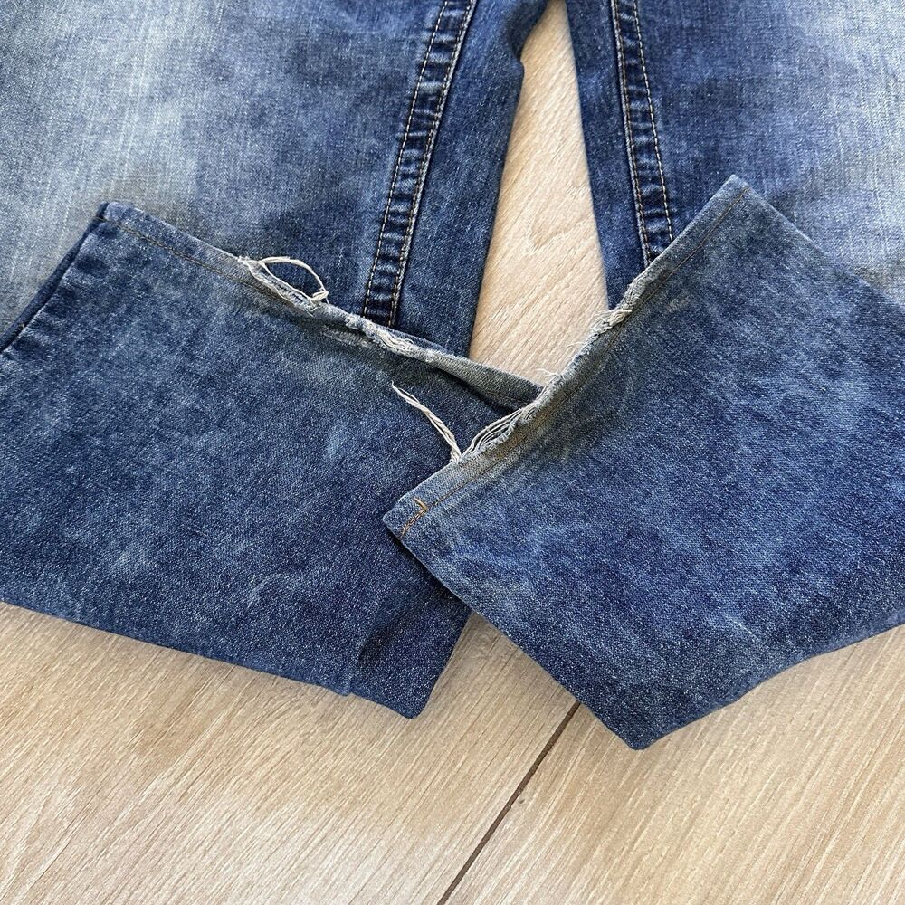 True Religion Men’s Bleached Ricky Jeans Size 42 x 30 Mens USA Made - Picture 15 of 15